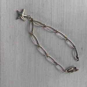 Tiffany & Co Starfish Sterling Silver Bracelet